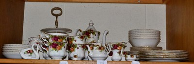 Lot 142 - A Royal Albert Old Country Roses tea service