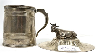 Lot 292 - An early Victorian silver christening mug, Joseph & Albert Savory, London 1838; and a Victorian...