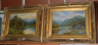 Lot 1036 - Charles Leader, 19th century, English, a pair of river landscapes