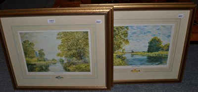 Lot 1064 - A set of four colour prints, each signed by Bernard Venables in pencil to front lower right...