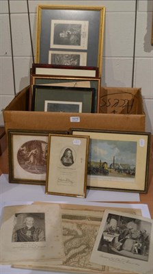 Lot 1075 - A collection of prints of the Napoleonic period including: Baines, Edward (publisher) c.20 engraved