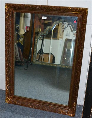 Lot 1085 - A mirrored walnut architectural panel