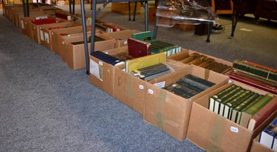 Lot 1137 - Twenty-seven boxes of books on various subjects including scarce ephemeral beekeeping item Let...