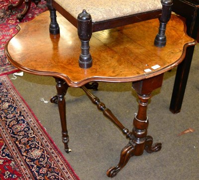 Lot 1269 - A Victorian walnut Sutherland table