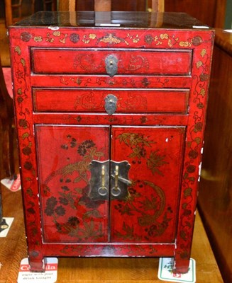 Lot 1293 - A pair of early 20th century Oriental cabinets