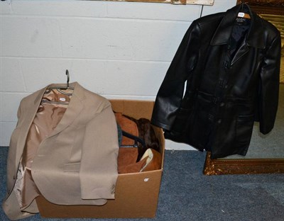 Lot 1429 - Sport and travel and other suede coats, fur jackets, fur coats, sheepskin jacket etc