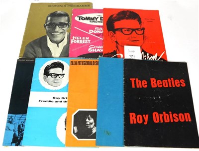 Lot 171 - The Beatles and Roy Orbison concert programme, The Odeon, Leeds, circa 1962; together with...