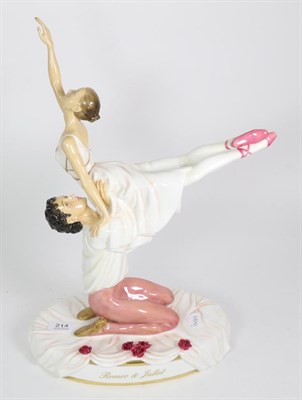 Lot 214 - Royal Doulton prestige figure Romeo and Juliet limited edition with certificate