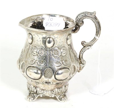Lot 280 - An Indian colonial Christening mug, Allan & Hayes circa 1860, repousse decorated and with...