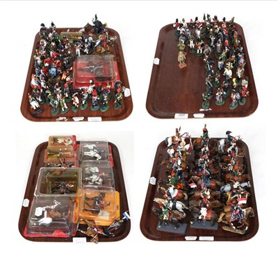 Lot 309 - A collection of Delprado painted Diecast military figures, comprising approximately 30...