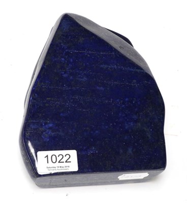 Lot 1022 - Minerals: Polished Lapis Lazuli, Afghanistan