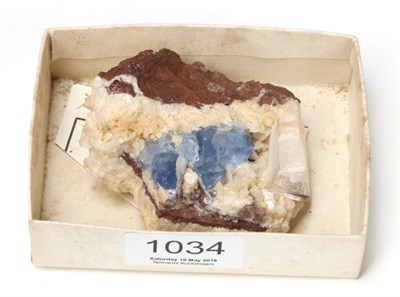 Lot 1034 - Minerals: Fluorite Specimen from Florence Mine, Egremont, Cumbria