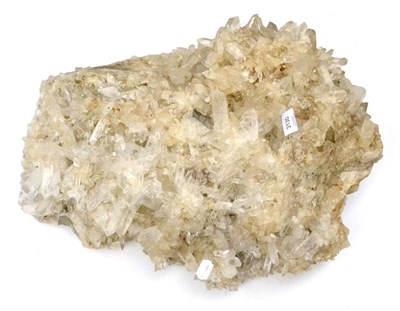 Lot 1049 - Minerals: A Quartz Specimen, Arkansas, USA, 57cm x 37cm approx