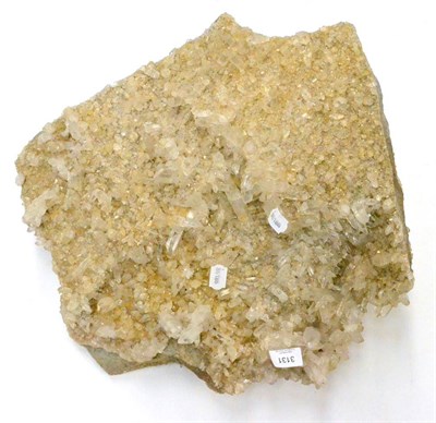 Lot 1050 - Minerals: A Quartz Specimen, Arkansas, USA, 43cm x 45cm approx