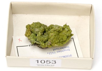 Lot 1053 - Minerals: A Pyromorphite Specimen from Roughten Gill, Cumberland