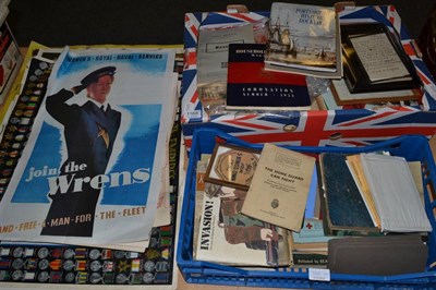 Lot 1168 - A quantity of military-related ephemera, including equipment, exercise and drill manuals; a...