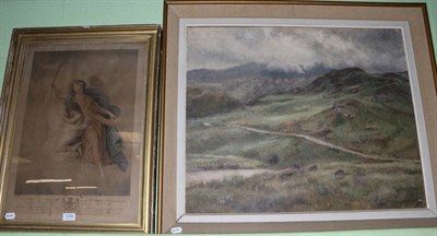 Lot 1250 - Sonia Mervyn (British, 20th century) Scottish landscape, probably Mull, signed, oil on canvas;...