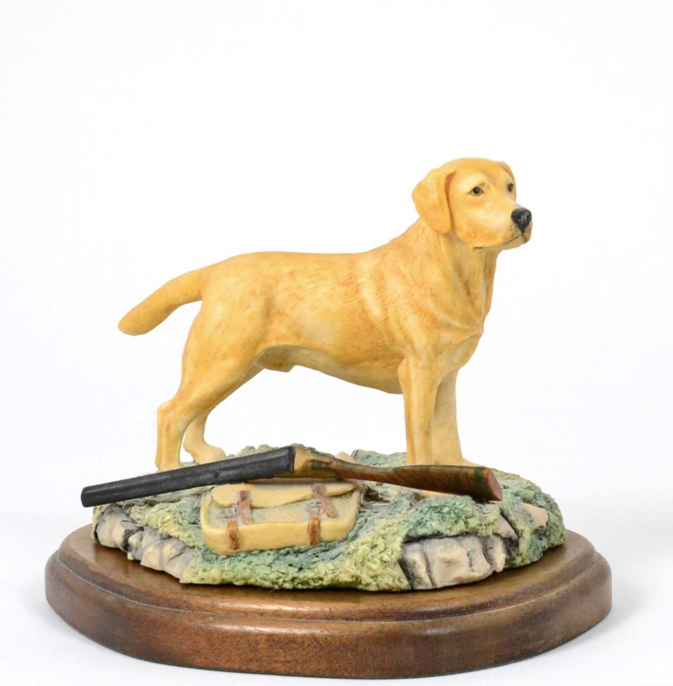 Lot 48 - Border Fine Arts 'Next to Go' (Shepherd and two Border Collies), model No. B0012 by Ray Ayres,...