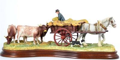 Lot 87 - Border Fine Arts 'Warm Work on a Cold Day', model No. B1028 by Hans Kendrick, limited edition...