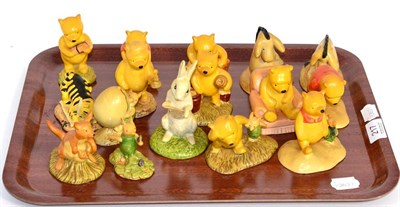 Lot 217 - Sixteen Royal Doulton Winnie the Pooh figures