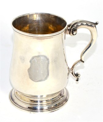 Lot 262 - An early George III silver baluster mug, maker's mark IM a star between probably for Jacob Marsh or
