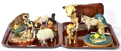 Lot 506 - Twelve Beswick, Border Fine Arts, Teviotdale and other figures