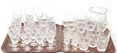 Lot 513 - Forty six pieces of Waterford and other glass