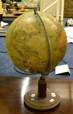 Lot 529 - A 1930s table globe