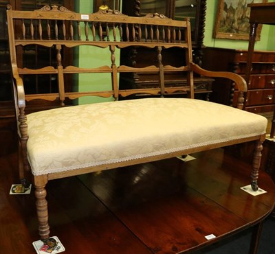 Lot 1314 - A Victorian sofa