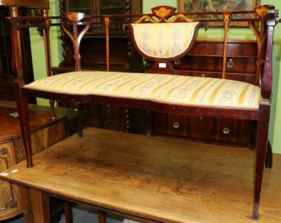 Lot 1319 - An Edwardian sofa