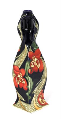 Lot 20 - A Moorcroft pottery vase by Kerry Goodwin, 48/100, with painted and impressed marks and signed...