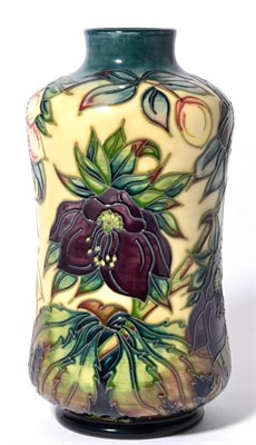Lot 62 - A Moorcroft vase, with painted and impressed marks, dated 1999, 21cm