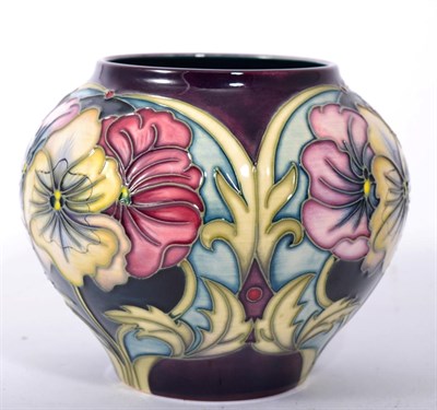 Lot 69 - A Moorcroft pottery Reflections 402/4 5* members vase numbered edition no.6 designed by Rachel...