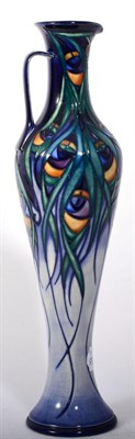 Lot 72 - A Moorcroft pottery Fanfare ewer shape 139/12 limited edition 175/300 designed by Rachel Bishop for