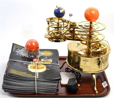 Lot 322 - A modern electric orrery