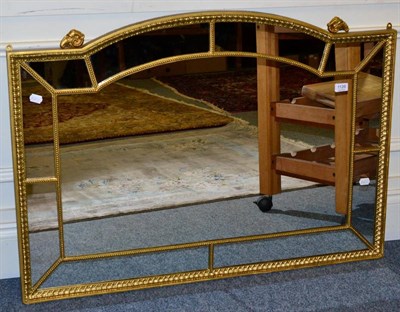 Lot 1126 - An early 19th century style gilt wood and composition over mantel mirror