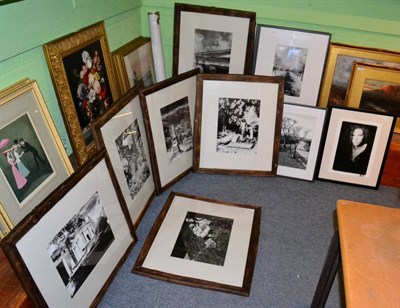 Lot 1168 - A collection of ten framed black and white photographic studies by Andrew Walker, exhibited in...