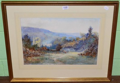 Lot 1190 - E H Marten, Holmwood Common, watercolour