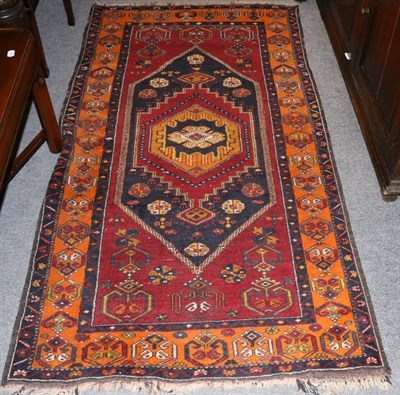 Lot 1297 - Konya Rug, Central Anatolia, the lozenge field centred by a stepped medallion framed by...