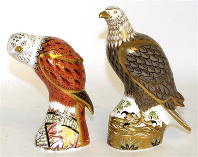 Lot 189 - Royal Crown Derby Sea Eagle and Red Kite