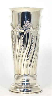Lot 282 - Silver vase hallmarked for London
