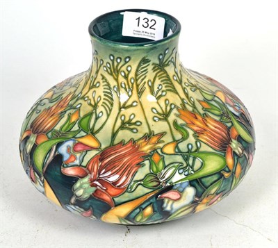 Lot 132 - A modern Moorcroft potter vase by Rachel Bishop, dated 2001