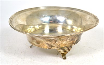 Lot 153 - A silver footed bowl