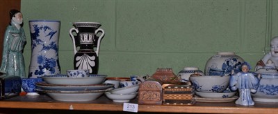 Lot 213 - A quantity of assorted ceramics etc