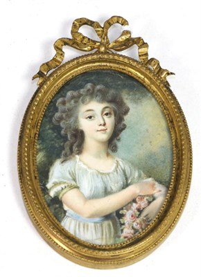 Lot 279 - A portrait miniature