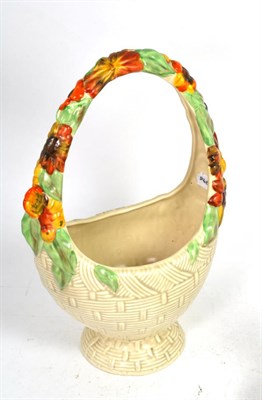 Lot 293 - A Clarice Cliff Newport pottery basket