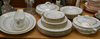 Lot 327 - A Royal Doulton Rondo pattern dinner service