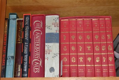 Lot 369 - Folio Society, The Works of Jane Austen, seven volumes in slipcase; with six other Folio...