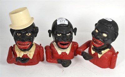 Lot 371 - Three money boxes