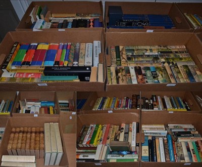 Lot 1078 - A large quantity of books including modern first editions, literature, etc (11 boxes)